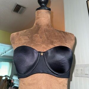 Savage X Fenty Elegant Black Strapless Bra